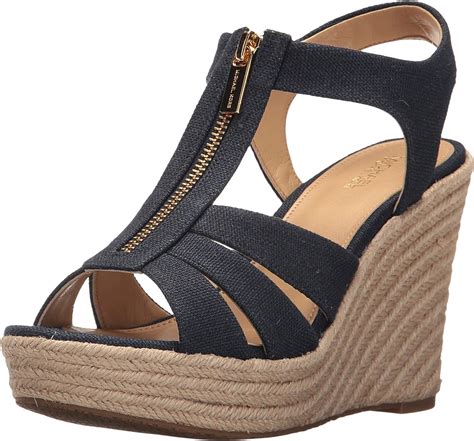 michael kors zipper wedges|Michael Kors berkley wedges.